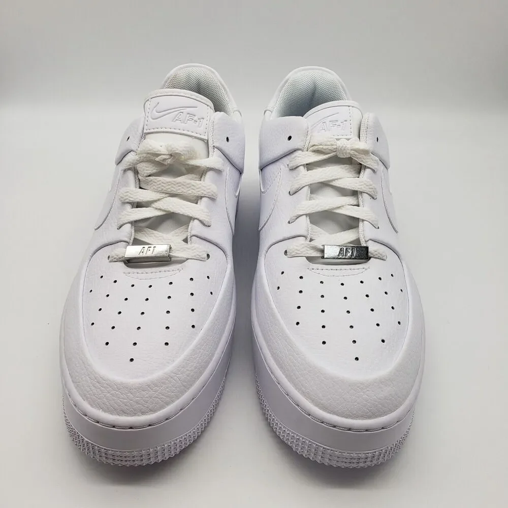 Nike Air Force 1 AF1 Sage Low Women's Shoes AR5339 100 White Size 11.